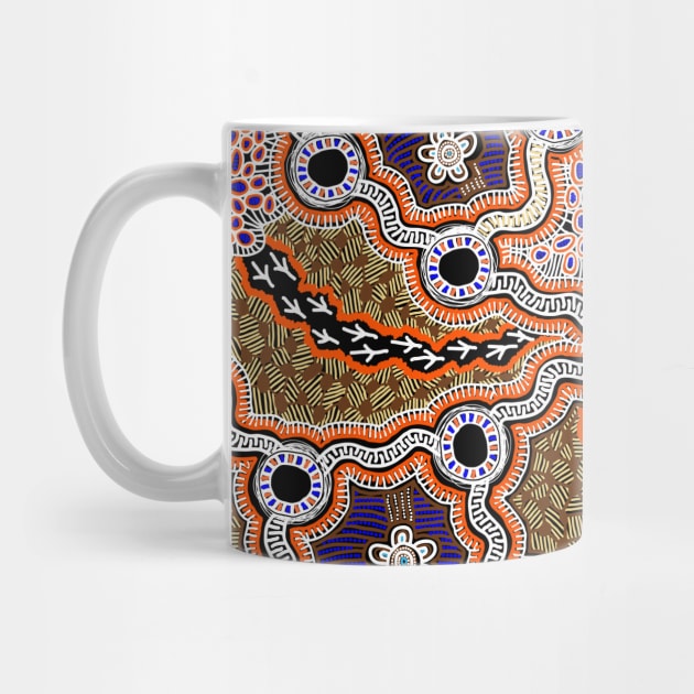 Aboriginal Art - Brolga Dreaming by hogartharts